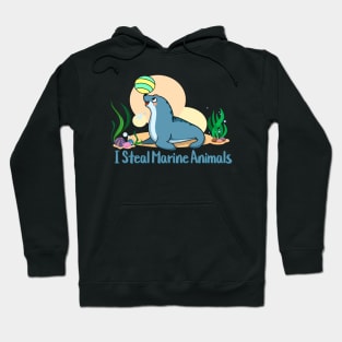 I Steal Marine Animals Hoodie